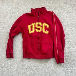 USC Campus Zip up Sweater